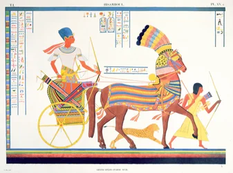 Pharaoh in a Chariot, 1835-45